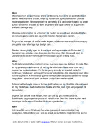 Clothing fashion in Norway from 1940 to 2000″ in Norwegian