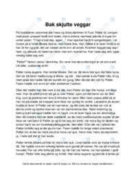 Bak skjulte veggar
