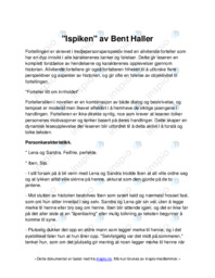 Ispiken av Bent Haller