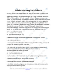 Kristendom og katolisisme