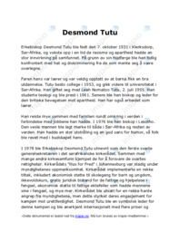 Desmond Tutu