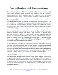 George Harrison | All things must pass