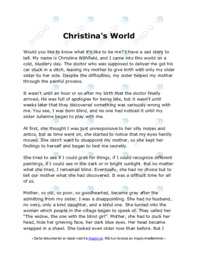 Christina’s World