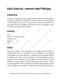 Kjell Aukrust, mannen bak Flåklypa