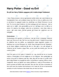Harry Potter | Good vs Evil