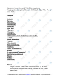 Forgjengelighet Angst