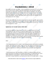 Verdsbilete i 2010
