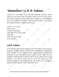 Silmarillion (J. R. R. Tolkien)