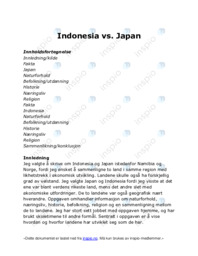 Indonesia vs. Japan