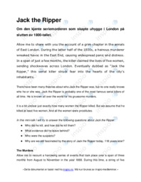 Jack the Ripper