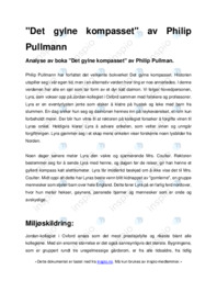 Det gylne kompasset av Philip Pullmann
