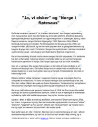 Ja, vi elsker | Norge i fløtesaus