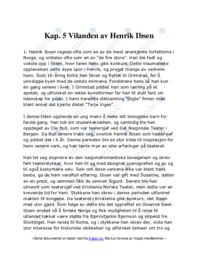 Kap. 5 Vilanden av Henrik Ibsen