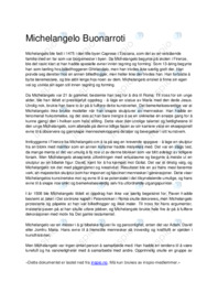 Michelangelo Buonarroti