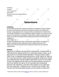Satanisme