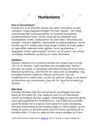 Humanisme
