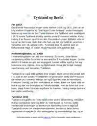 Tyskland og Berlin