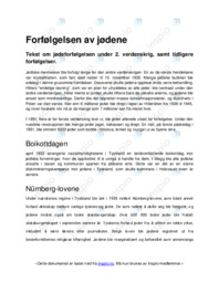 Forfølgelsen av jødene