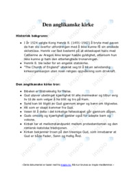 Den anglikanske kirke