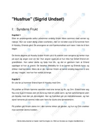 Husfrue (Sigrid Undset)