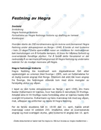 Festning av Hegra