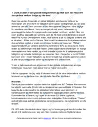 Årsaker til global fattigdom