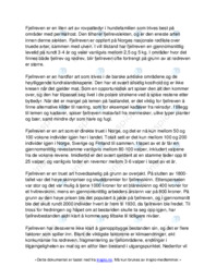 Fjellreven en utrydningstruet dyreart i Norge