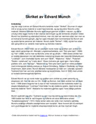 Skriket av Edvard Munch