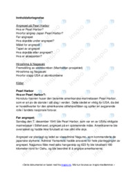 2. verdenskrig Pearl Harbor