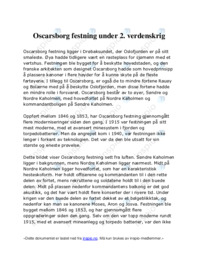 Oscarsborg festning under 2. verdenskrig