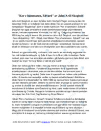 Kor e hammaren, Edvard | Jahn-Arill Skogholt