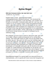 Gylne Regel