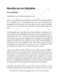 Novelle om en bilulykke