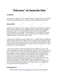 Parvana av Deborah Ellis