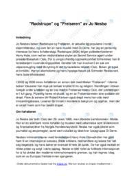 Rødstrupe og Frelseren | Jo Nesbø