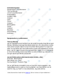 Sjangerstudium av kriminalromanen