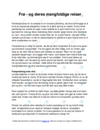 Frø | og deres mangfoldige reiser