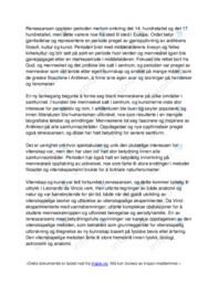 Oppfinnelser og oppdagelser i Renessansen