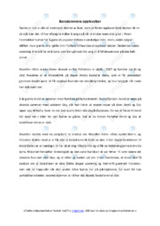 Novelleanalyse av den svarte bilen