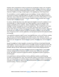 Speech The Future of Retail | Engelsk