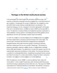 Britishness and national identity
