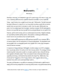 McDonald | Manuscript