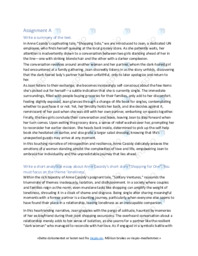 Shopping for One | Noter i engelsk | Over 2 sider