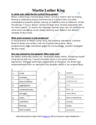 Martin Luther King | Engelsk oppgave
