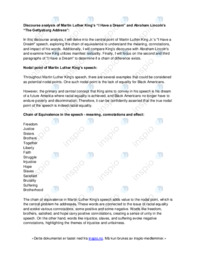 I Have a Dream & The Gettysburg Address | Noter