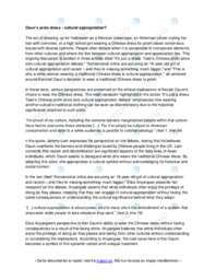 Kenziah Daun’s Prom Dress | Cultural Appropriation? | Engelsk