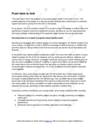 From farm to fork | Engelsk oppgave