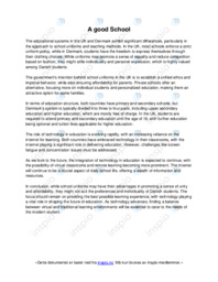 A good School | Engelsk oppgave