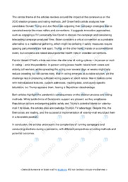 Articles about corona