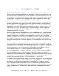 ‘The Guilt’ | Analytical essay